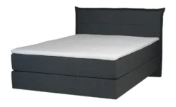 Boxspringbett 120x200 in dunkelgrau Lunor