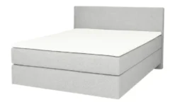 Boxspringbett 120x200 in hellgrau Elin