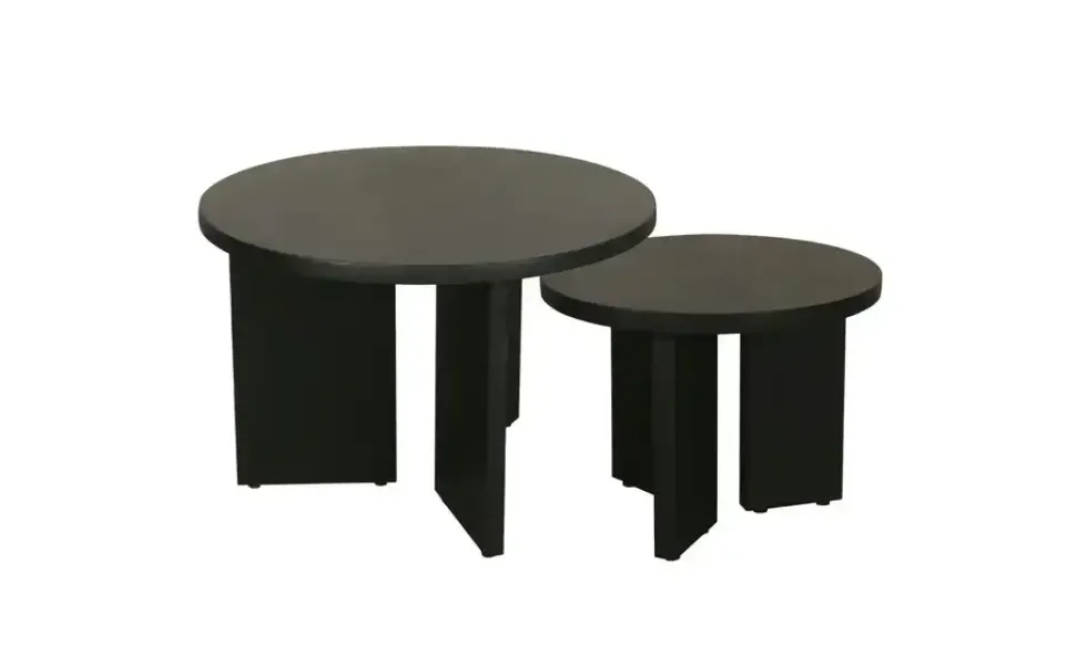 by Living Beistelltisch 2er-Set Round