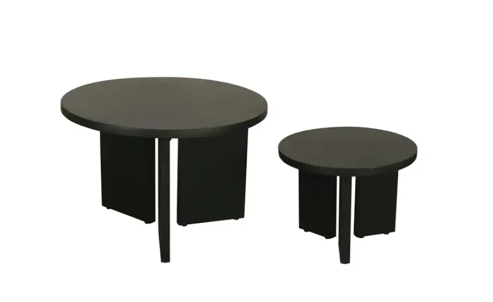 by Living Beistelltisch 2er-Set Round