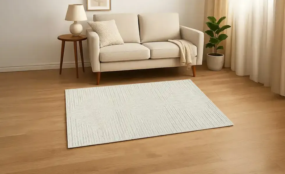 como Handtuft-Teppich Patna