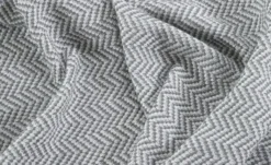 como Jacquard Plaid Zick Zack