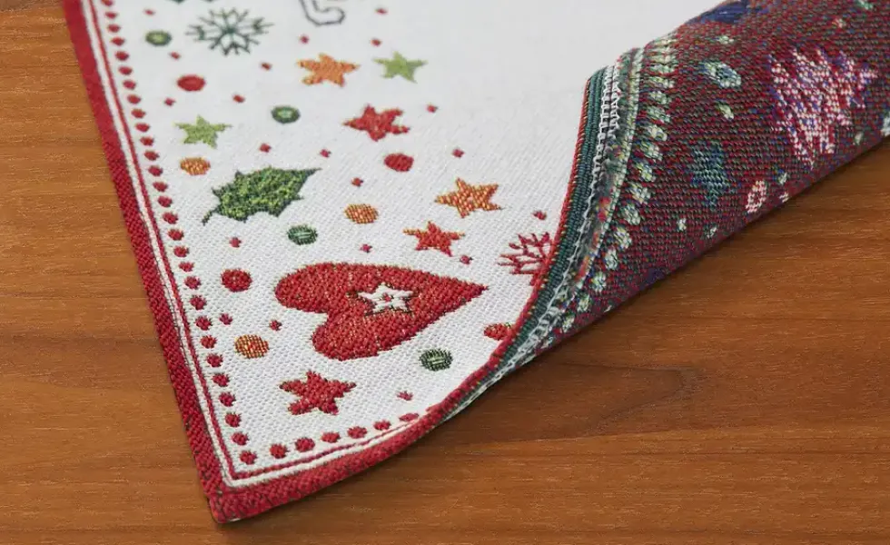 como Platzset Weihnachtspatch