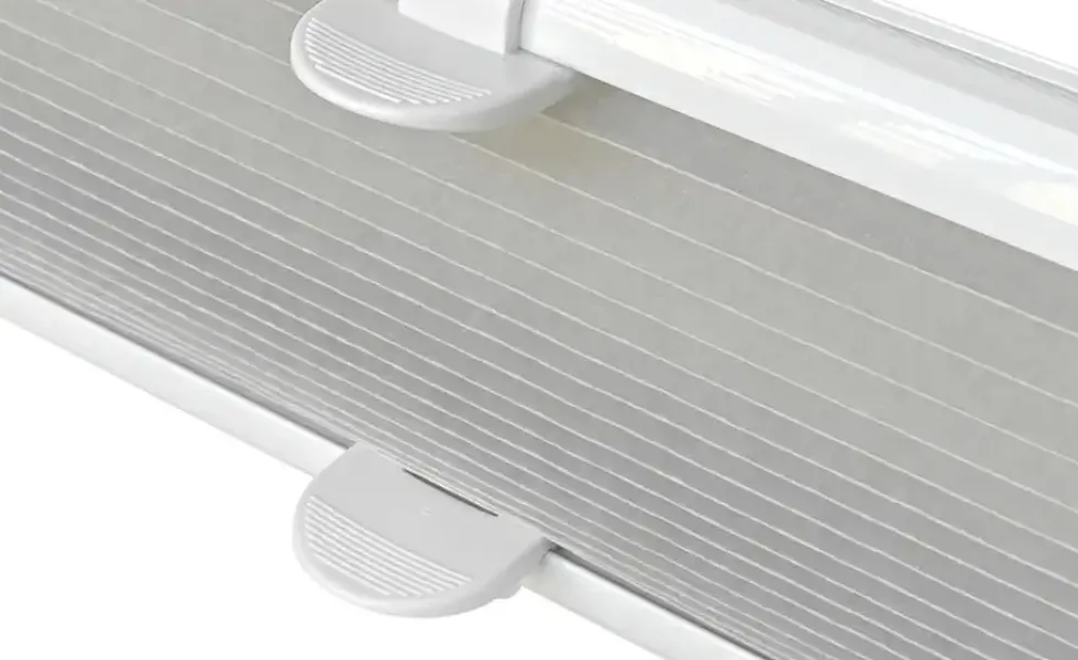 como Plissee Uni