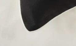 como Satin Wende-Bettwäsche Satin Piping