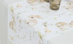 como Tischläufer Osterhäschen