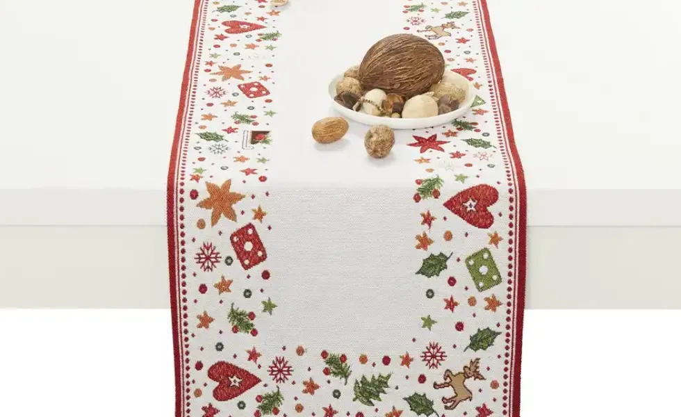 como Tischläufer Weihnachtspatch