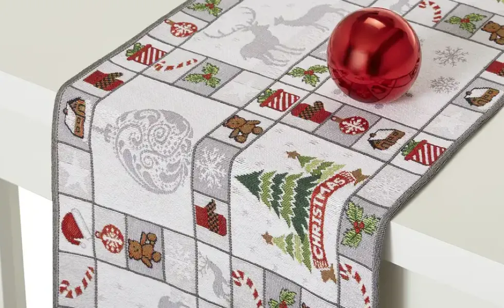 como Tischläufer Weihnachten
