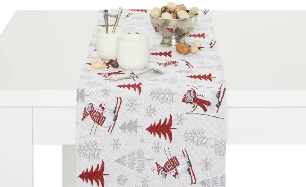 como Tischläufer Weihnachten
