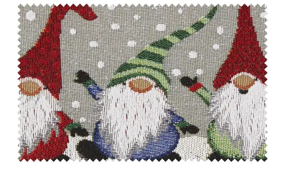 como Tischläufer Weihnachtswichtel