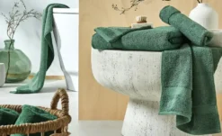 Como Green Badetuch Kuschel Wuschel Neu