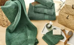 Como Green Badetuch Kuschel Wuschel Neu