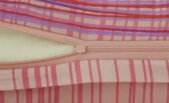 como Satin Bettwäsche Neon Stripes