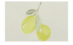 como Satin Wende-Bettwäsche Citrus