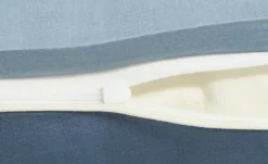 como Satin Wende-Bettwäsche Satin Piping