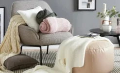 como Strick Plaid Svea
