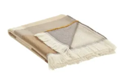 como superior Wohndecke Karo-Strickdecke