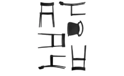 Connubia Stuhl stapelbar Argo