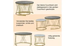 Couchtisch 2er-Set
