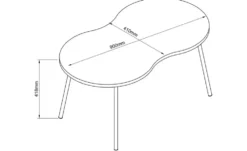 Couchtisch Mirola