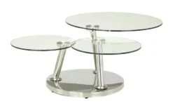 Couchtisch mit drehbaren Tischplatten Conigli