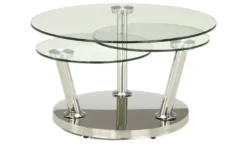 Couchtisch mit drehbaren Tischplatten Conigli