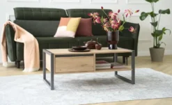 Couchtisch mit Schubkasten Fiano