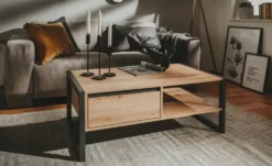 Couchtisch mit Schubkasten Fiano