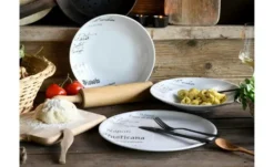 CreaTable Pastateller 4er Set Europa
