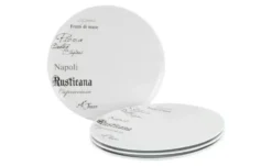 CreaTable Pizzateller 4er Set Europa