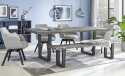 Dine + Mine Kufen-Sitzbank massiv SigNature One