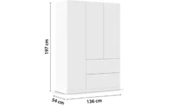 Drehtürenschrank Jamie