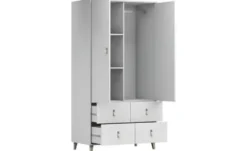 Drehtürenschrank mit Einlegeböden Frimley