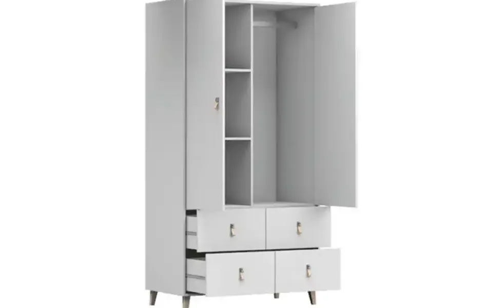 Drehtürenschrank mit Einlegeböden Frimley