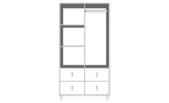 Drehtürenschrank mit Einlegeböden Frimley