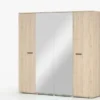 Drehtürenschrank mit Einlegeböden Bari
