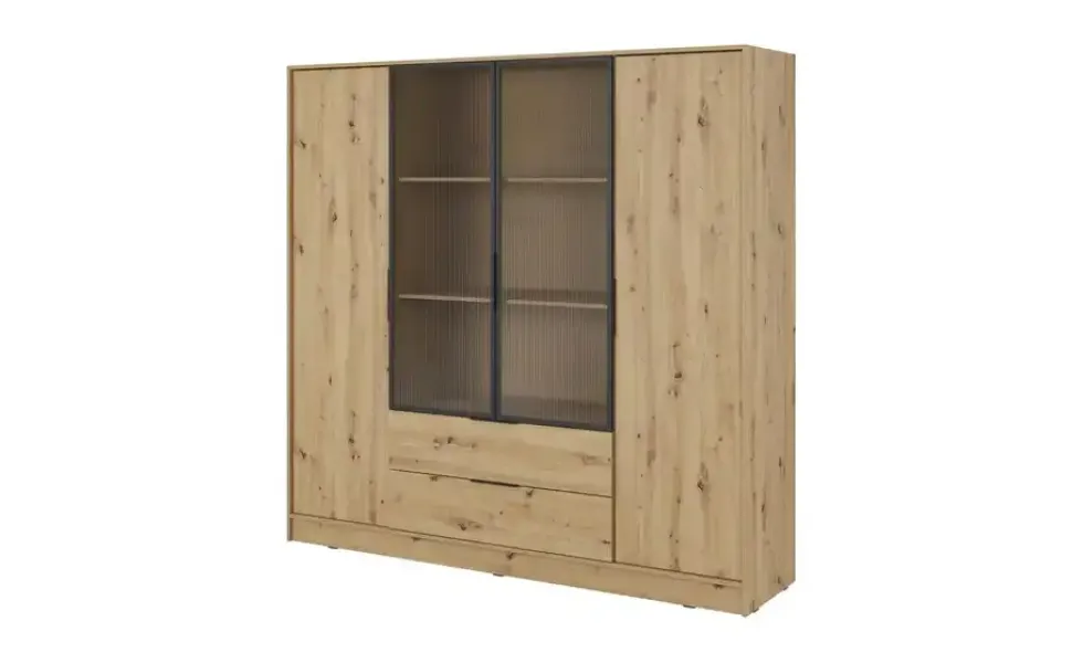Drehtürenschrank mit 2 Schubladen Lyke
