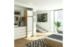 Drehtürenschrank mit viel Stauraum Sara
