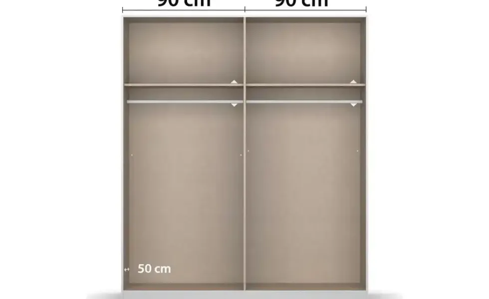 Drehtürenschrank Skyla