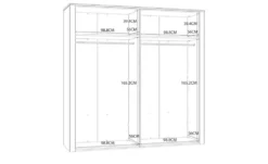 Drehtürenschrank Toneo