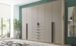 Drehtürenschrank 6-türig, Cashmere, mit Einlegeböden Amesbury