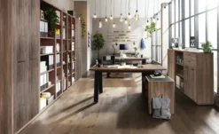 Eckschreibtisch mit Sideboard Dahme