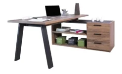 Eckschreibtisch mit Sideboard Dahme