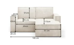 Ecksofa Orto