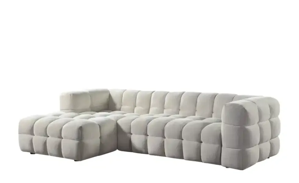 Ecksofa in moderner Bubble-Optik Vibana