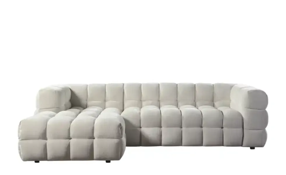 Ecksofa in moderner Bubble-Optik Vibana