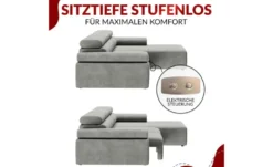 Ecksofa mit Sitzvorzug Rilasso