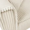 Ecksofa mit trendigem Megacordbezug Modena
