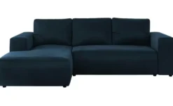 Ecksofa Beige mit Schlaffunktion Trentino