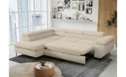 Ecksofa Creme